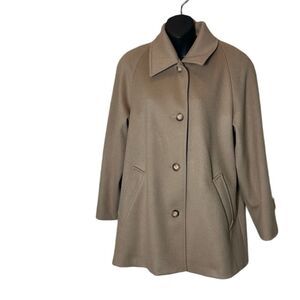 Pendleton vintage made in USA wool pea coat camel 8P women’s luxury jacket